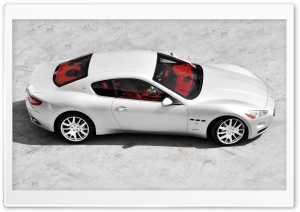 Silver Maserati