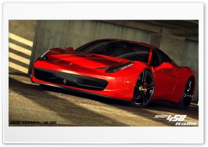 Ferrari 458 Italia 3D Max