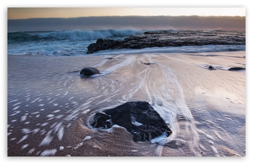 Download Sea Foam, Greyhound Rock County Park UltraHD Wallpaper