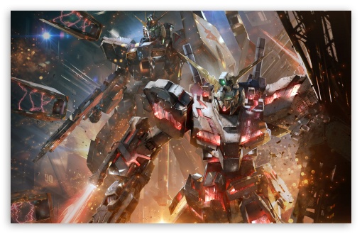 Download Gundam Versus Concept Art Video Game UltraHD Wallpaper