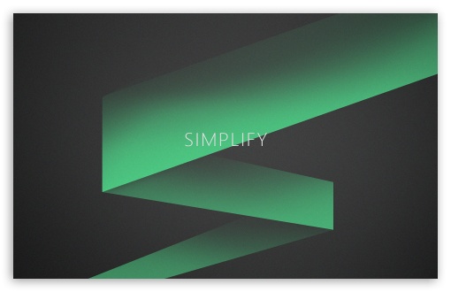 Download SIMPLIFY UltraHD Wallpaper