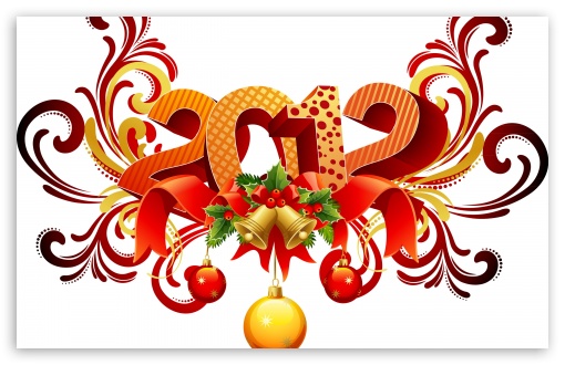 Download 2012 New Year's Day UltraHD Wallpaper