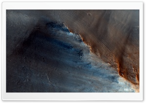 Dark Spot on Mars, NASA