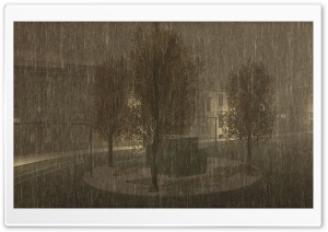 City Rain CGI