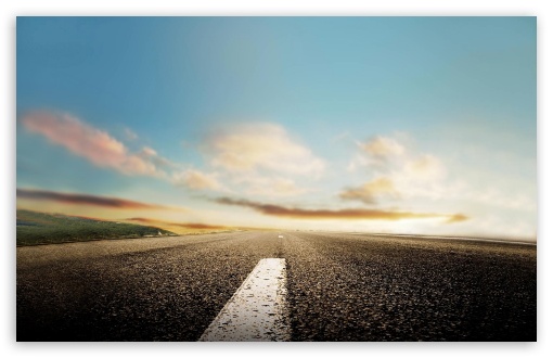 Download On The Road UltraHD Wallpaper