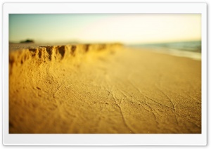 Beach Sand Tilt Shift
