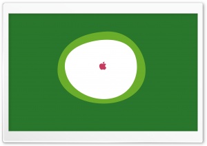 Minimalist Apple Logo