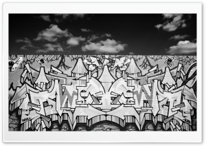 Graffiti Black And White