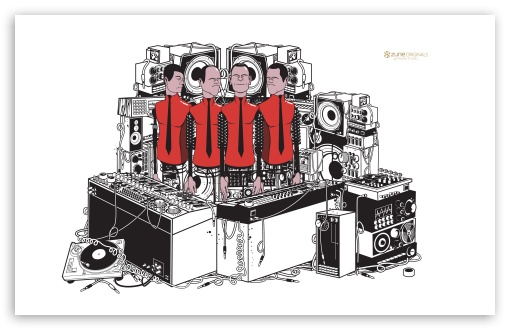 Download Zune DJ UltraHD Wallpaper