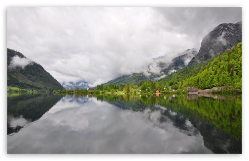 Download Grundlsee Lake, Austria UltraHD Wallpaper