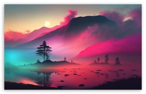 Download Amazing Morning, Sunrise Vibrant Colors,... UltraHD Wallpaper