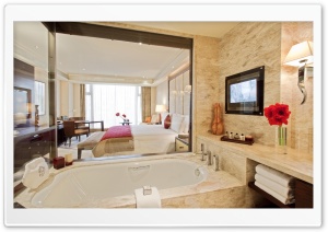 Glass Walls Bathroom