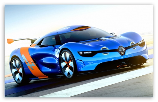 Download Renault Alpine Concept Car UltraHD Wallpaper