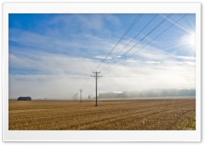 Morning Mist At Liljendal