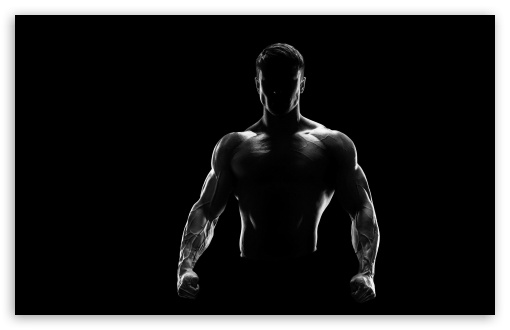 Download Motivation Fitness Workout Dark UltraHD Wallpaper