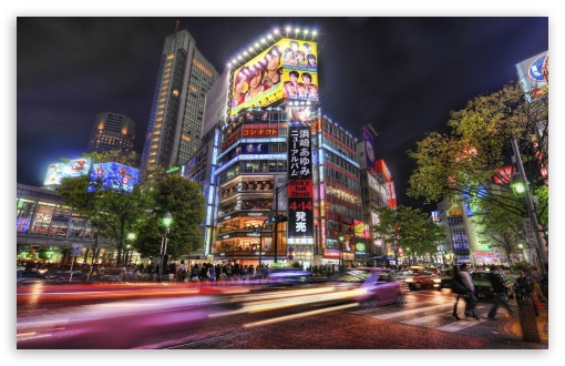 Download Streets Of Tokyo UltraHD Wallpaper