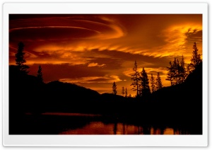 Lenticular Clouds, Yosemite,...