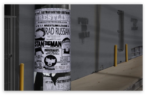 Download South Park - W.T.F. Poster UltraHD Wallpaper