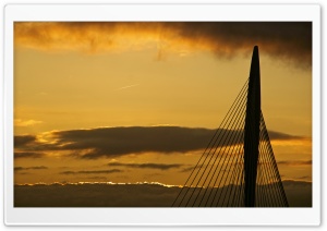 Sunset   Prince Claus Bridge,...