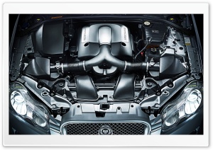Jaguar Supercharged Engine