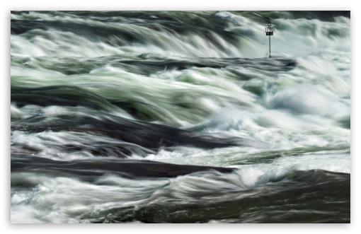 Download Rhine Falls, Waterfall in Switzerland UltraHD Wallpaper