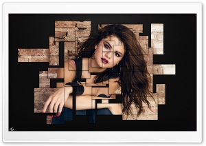 Selena Gomez Abstract
