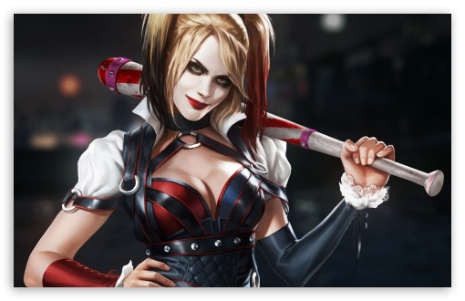 Download Batman Harley Quinn UltraHD Wallpaper