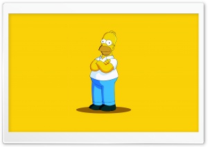 Homer Simpson Pleased