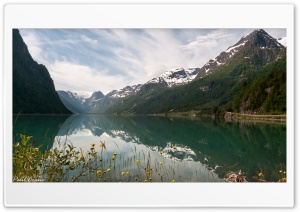 Glacial Lake. Norway