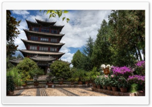 Hilltop Pagoda - Lijiang, China