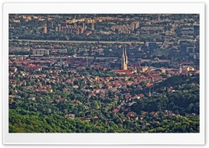 Panorama of Zagreb, Gornji...