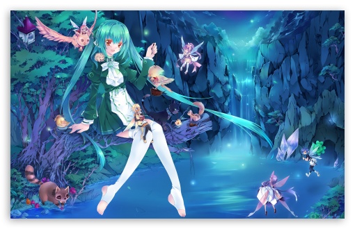 Download Anime Fairies UltraHD Wallpaper