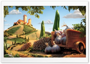 Carl Warner Food Landscape