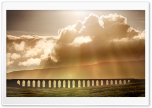 Ribblehead Viaduct Landscape,...