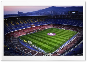 Camp Nou in Barcelona, Spain