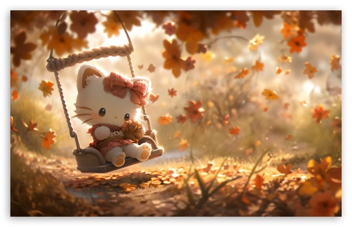 Download Cute Hello Kitty UltraHD Wallpaper