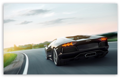 Download Lamborghini Aventador Art UltraHD Wallpaper