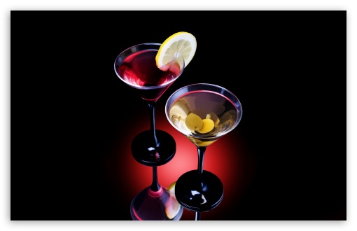 Download Two Cocktails UltraHD Wallpaper