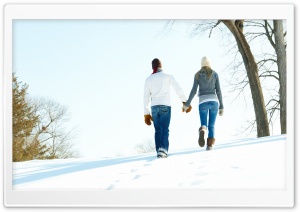 A Romantic Walk Through The Snow