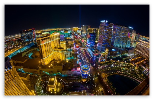 Download Las Vegas Aerial View UltraHD Wallpaper
