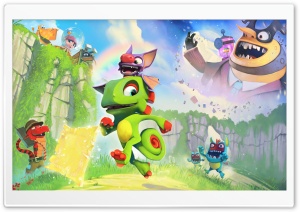 Yooka Laylee game, Chameleon...