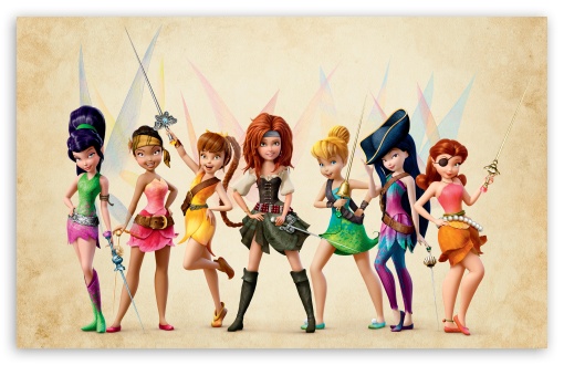 Download The Pirate Fairy 2014 UltraHD Wallpaper