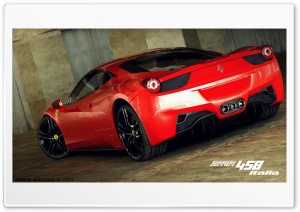 Ferrari 458 Italia 3D Max