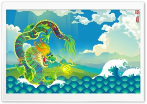 Mythical Chinese Water Dragon