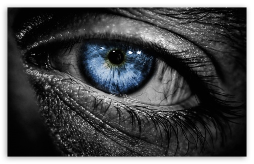 Download Blue Eye UltraHD Wallpaper