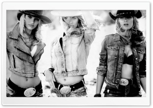 Candice Swanepoel Cowgirl...