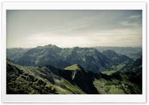 Allgau Alps Mountain Range