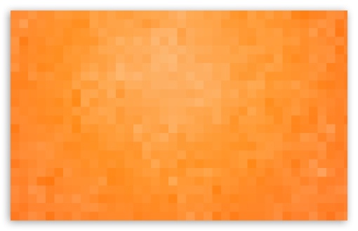Download Orange Pixels Background UltraHD Wallpaper