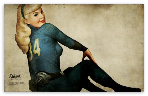 Download Fallout New Vegas - Enjoy Your Stay UltraHD Wallpaper