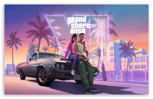Download Grand Theft Auto VI 2025 Video Game - GTA 6 UltraHD Wallpaper